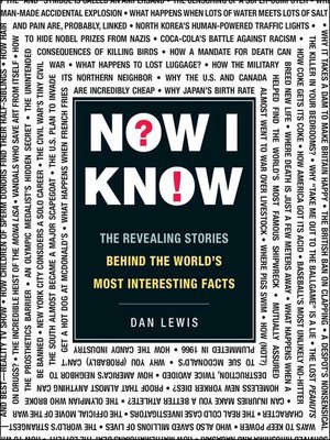 cover image of Now I Know